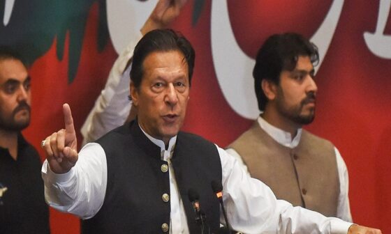 Imran Khan says top Pakistani general betrayed secret deal to stay out of politics.